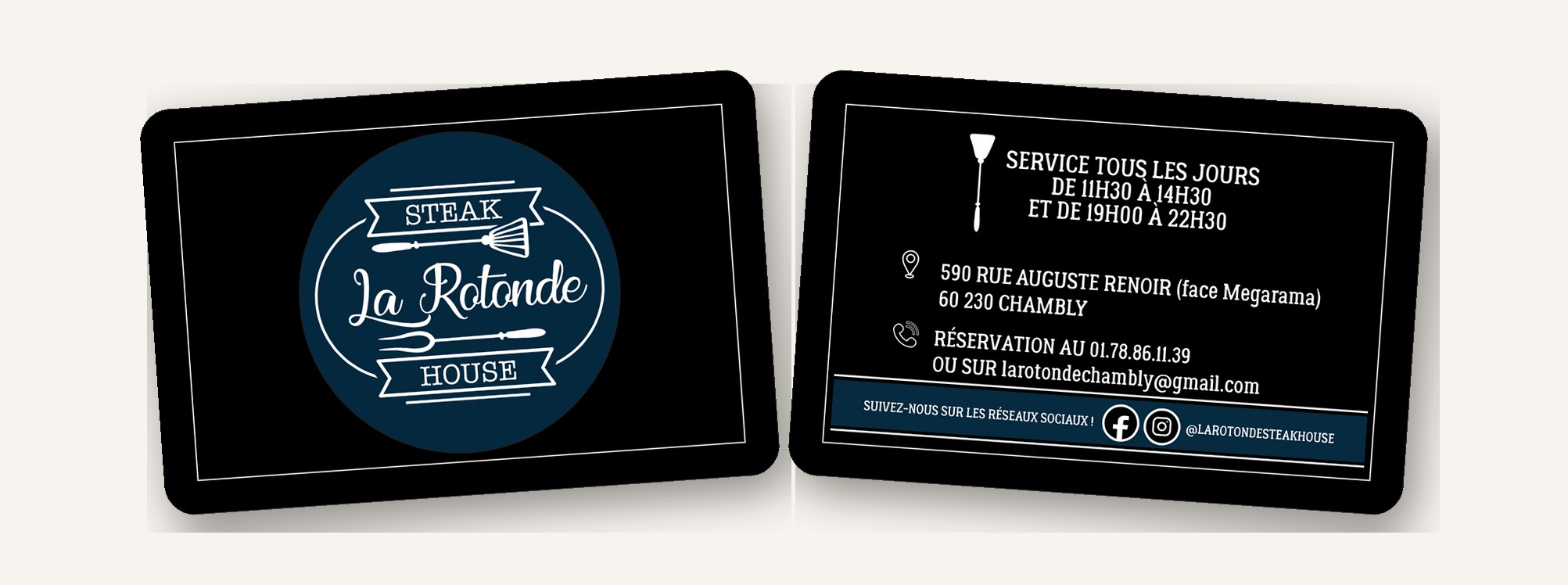 Carte de visite — recto & verso